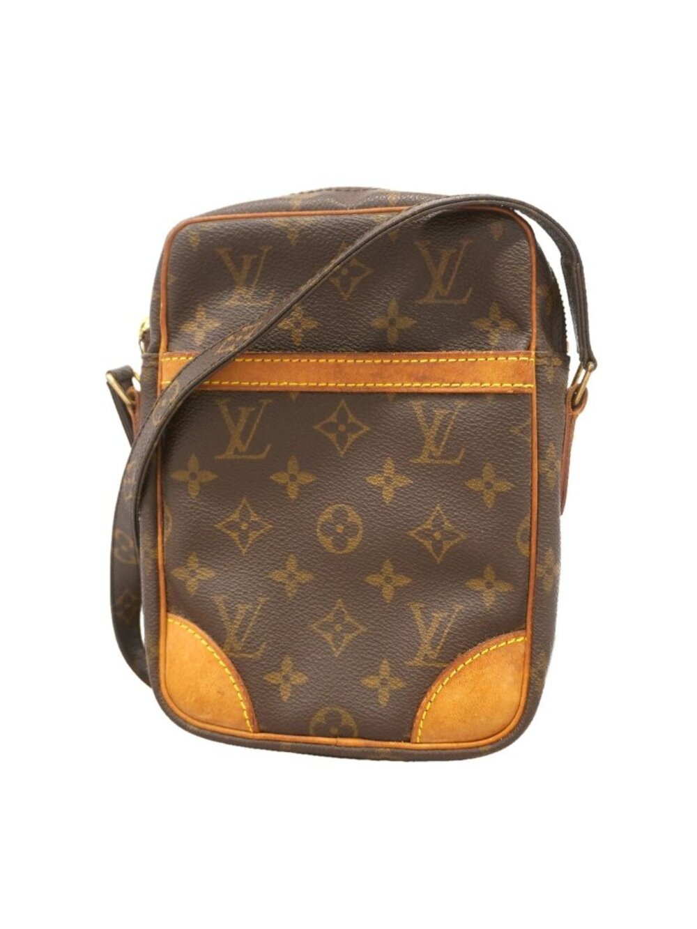 Louis Vuitton Shoulder Bag Monogram Danube Brown